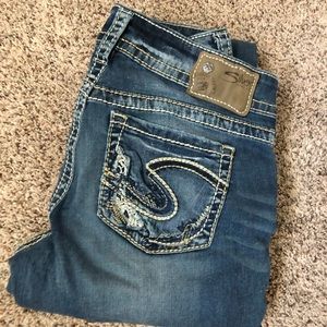 Silver Jeans, Suki Mid pencil skinny, size 29x31